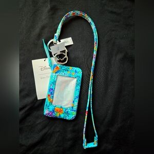 Vera Bradley Little Mermaid zip id and lanyard set
